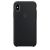 Чехол для iPhone Apple iPhone X Silicone Case Black